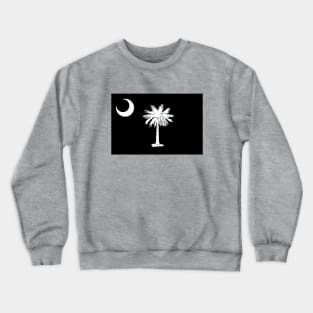 Flag of South Carolina - Black Crewneck Sweatshirt